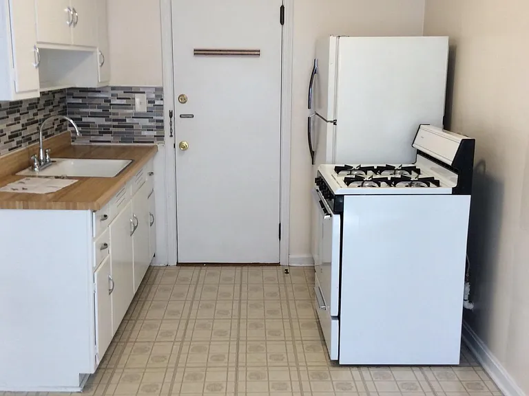 Cooking area. New range to be delivered this week