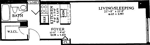 2nd image of 350 W 50th St APT 4H
