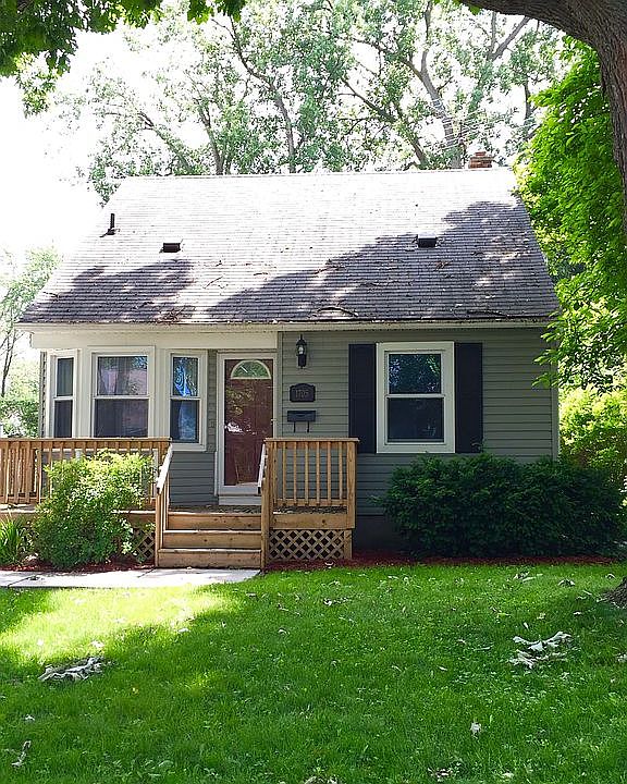 Large shaded front porch