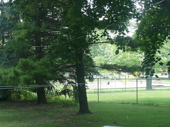 Park behind the house