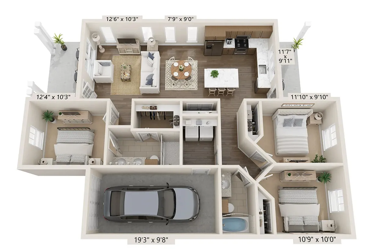 Floor plan Magnolia