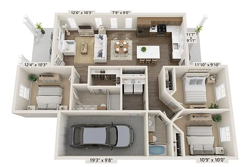 Floor plan Magnolia