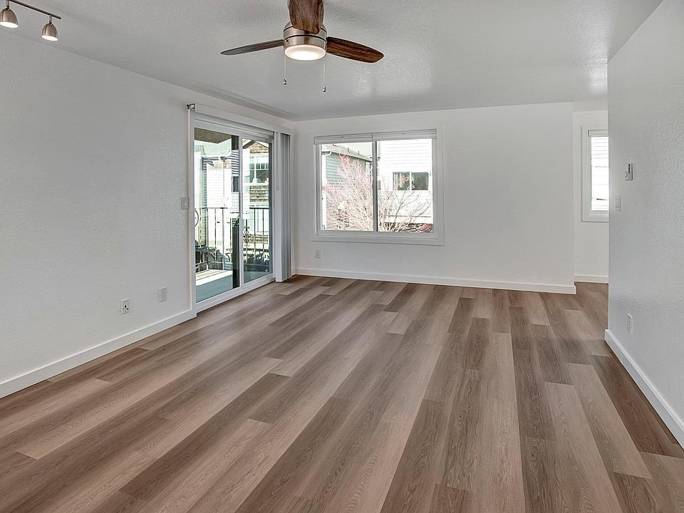 Freshly remodeled Apartment with Brand New Windows, Plank Flooring and Fresh Paint. This is the living room. (Photo from a similar unit)
