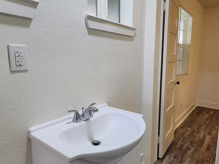 Bathroom - new sink & vanity cabinet