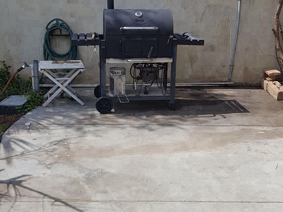 Outdoor patio for entertaining.