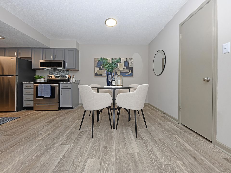 Dining Room + Hardwood Style Flooring