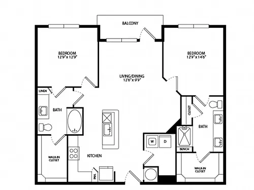 Floor plan B1