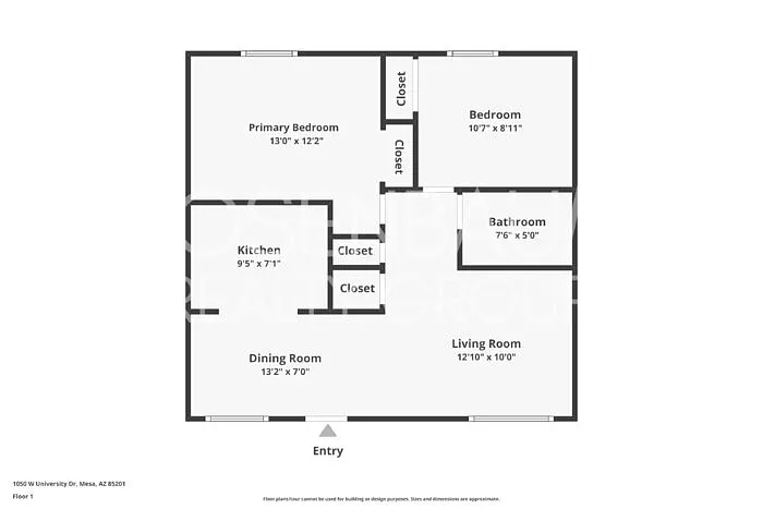 Building Photo - 1050 W University Dr #201