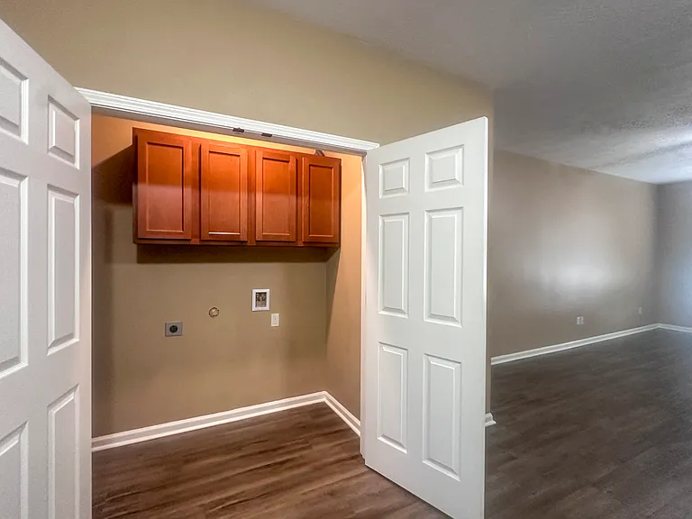 Washer and Dryer area - 507 E Lagarange St, Lake Charles La - Listed by Homes for Rent in Lake Charles LA