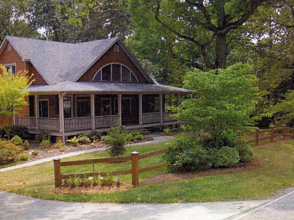 Custom built home on private lot