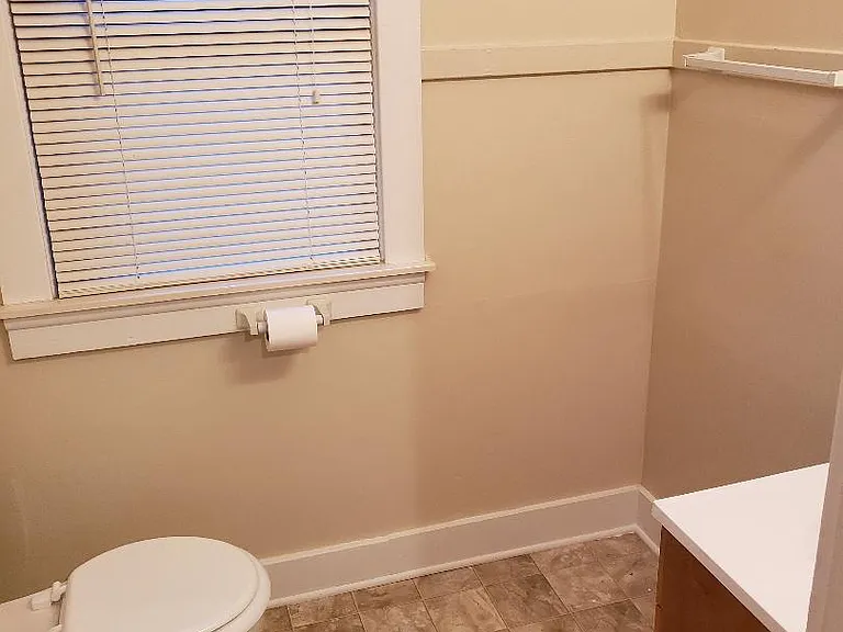 Half bath off kitchen
