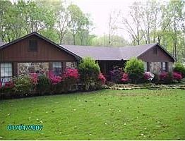 Front of House.  Built with original logs from Peters Plantation