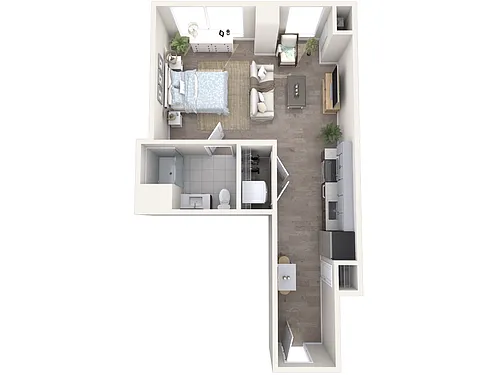 Floor plan Watermark B1-S23