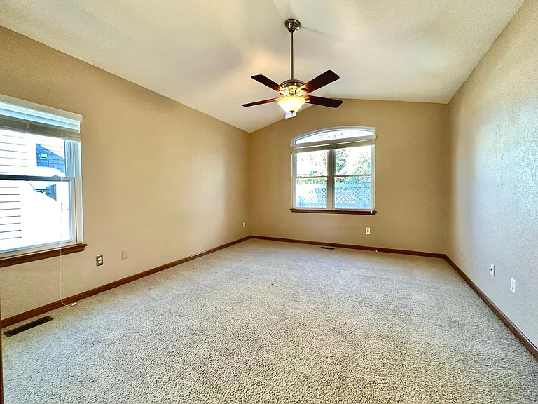 First floor master bedroom