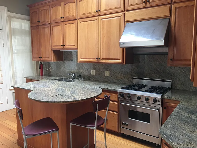 Viking range; movable island