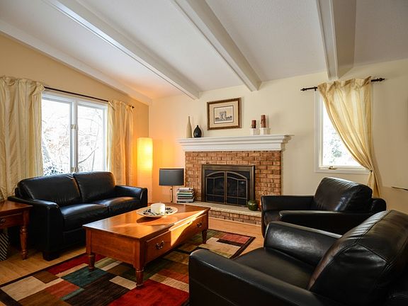 Living Room with Fireplace