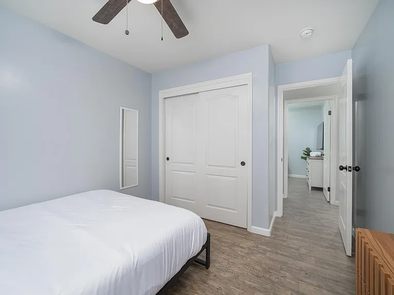 Bedroom 3; queen-sized bed.