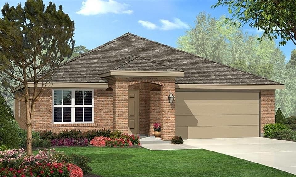 D.R. Horton's Biloxi Floorplan Elevation A. All photos shown here may not depict the specified home & features included are for illustration purposes only