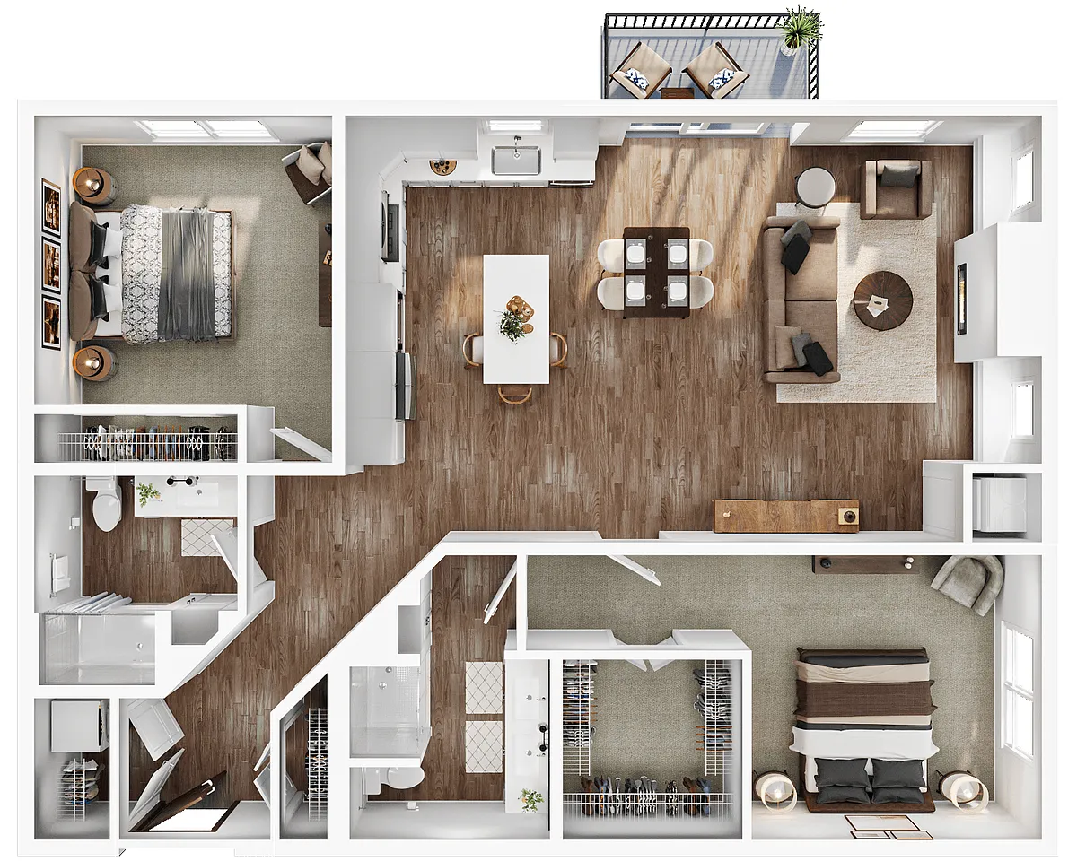 Floor plan Amelia