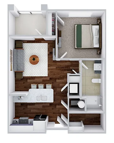 Floor plan Rembrandt "Deluxe"