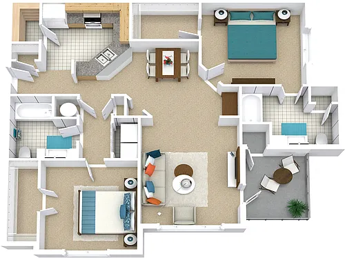 Floor plan The Dogwood