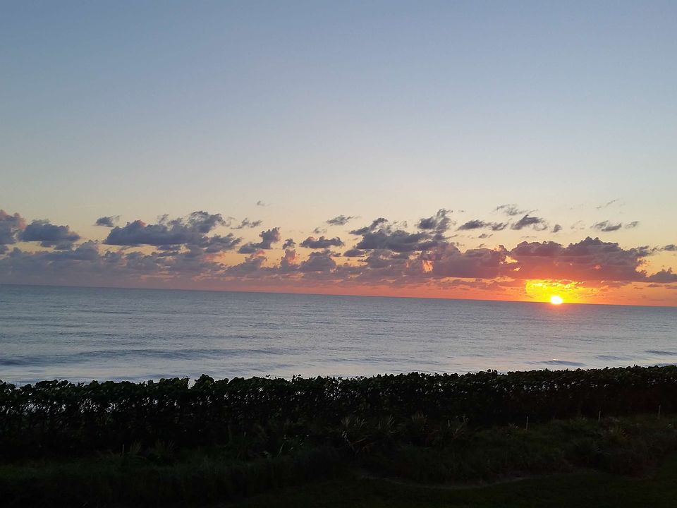 Sunrise from the balcony.