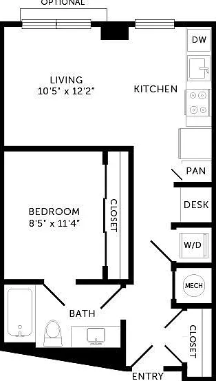 A01a floor plan Rowan