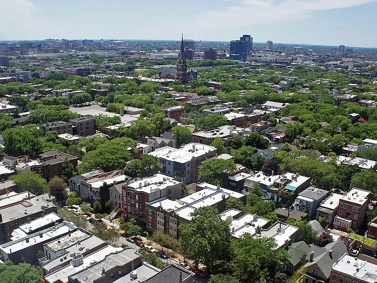 View of the Old Town Triangle, from your apartment.