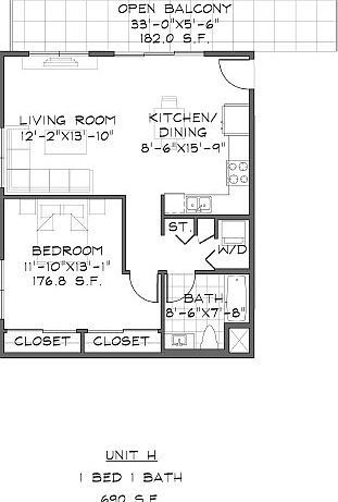 1st image of 314 W Doran St #2B-2Ba-1095Sqft