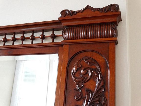 Faux Fireplace Details