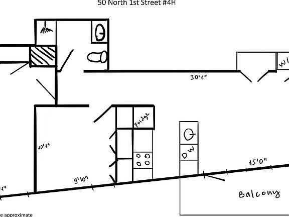 2nd image of 50 N 1st St #4HH