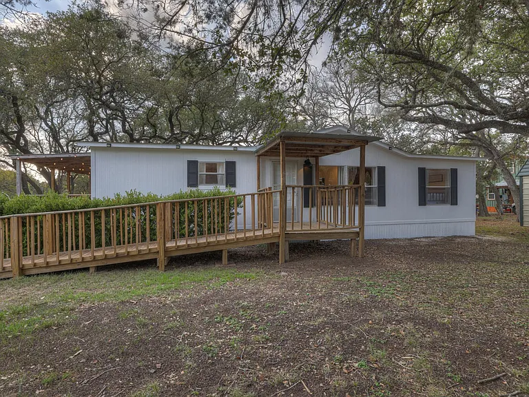 ramp to the front door