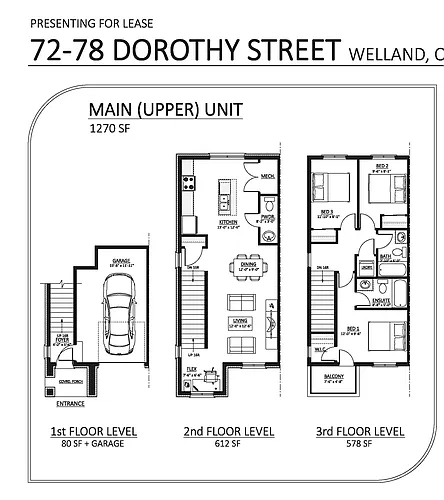 Floor plan 72 - 78