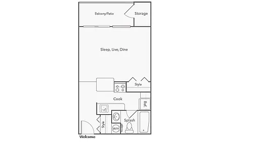 Floor plan Fairfax