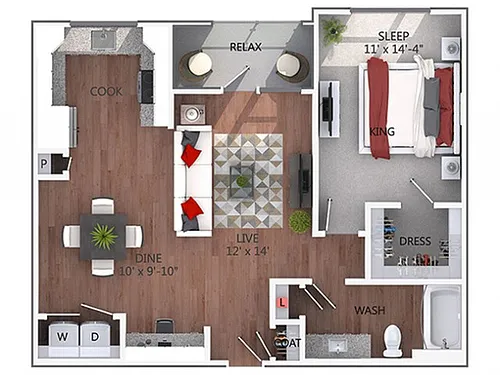 Floor plan A4