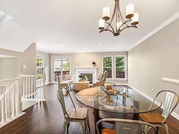 Dining room, Living room on Main floor