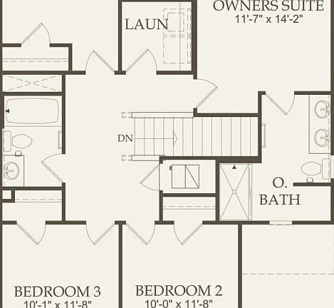 Second Floor 3 br 2.5 ba