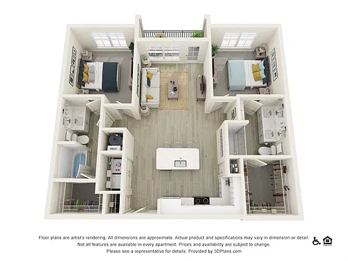 Floor plan B1-1A