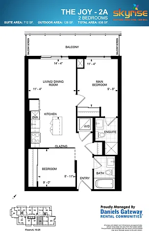 Floor plan The Joy