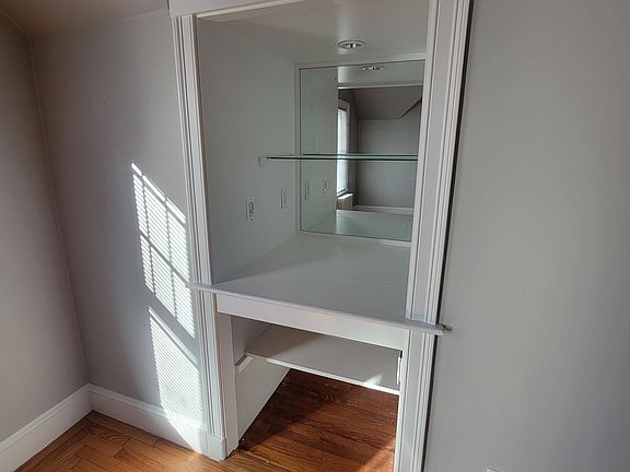 Charming details including built in storage