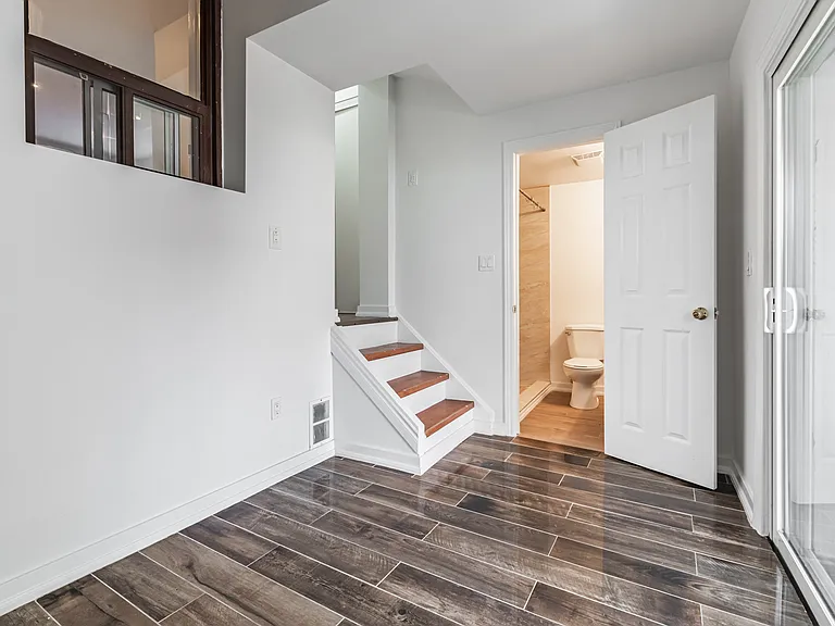 Bedroom with an ensuite washroom and walk out to backyard