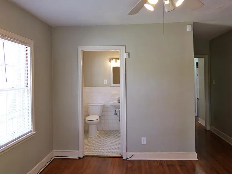 Master bedroom and bath.