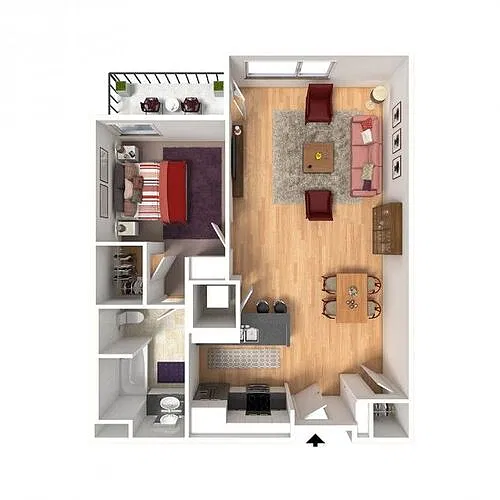 Floor plan A8