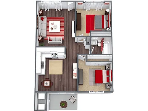 Floor plan B1