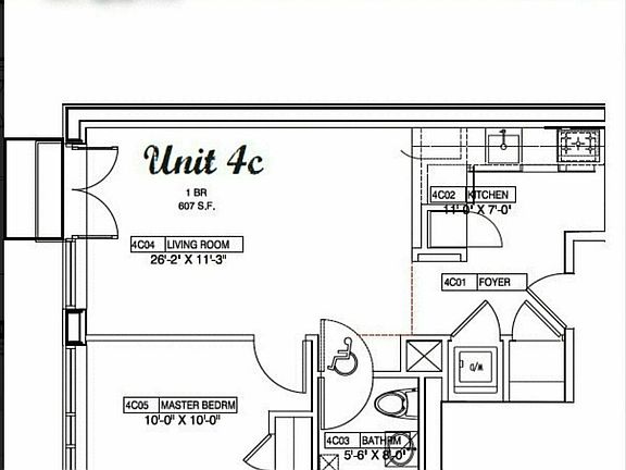 2nd image of 659 Bergen St #4C