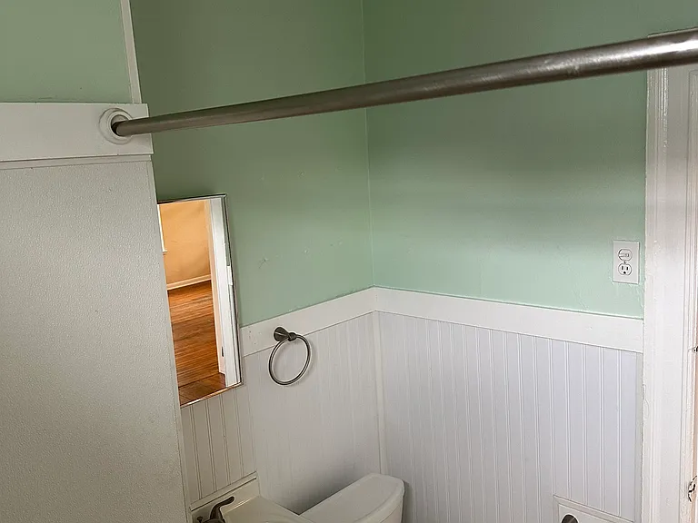 Bathroom view from shower