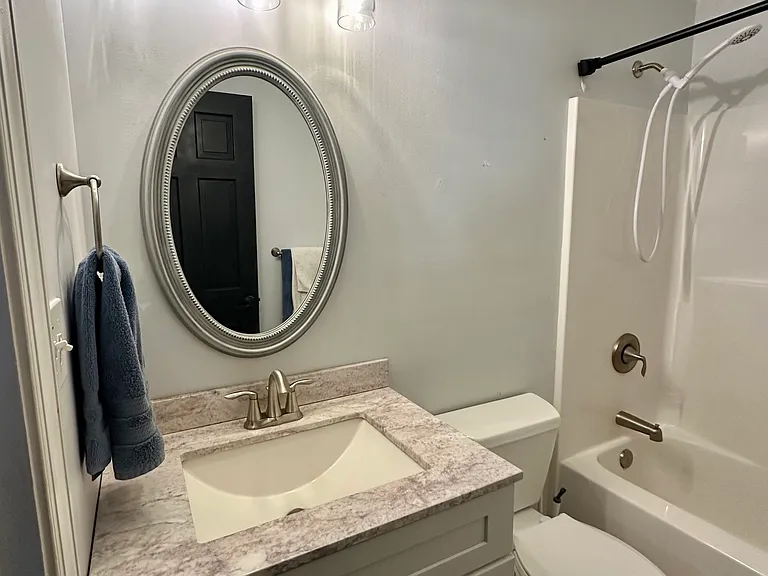 Hall bath
