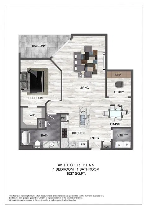 Floor plan A8