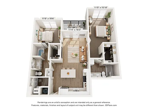 Floor plan B3-A