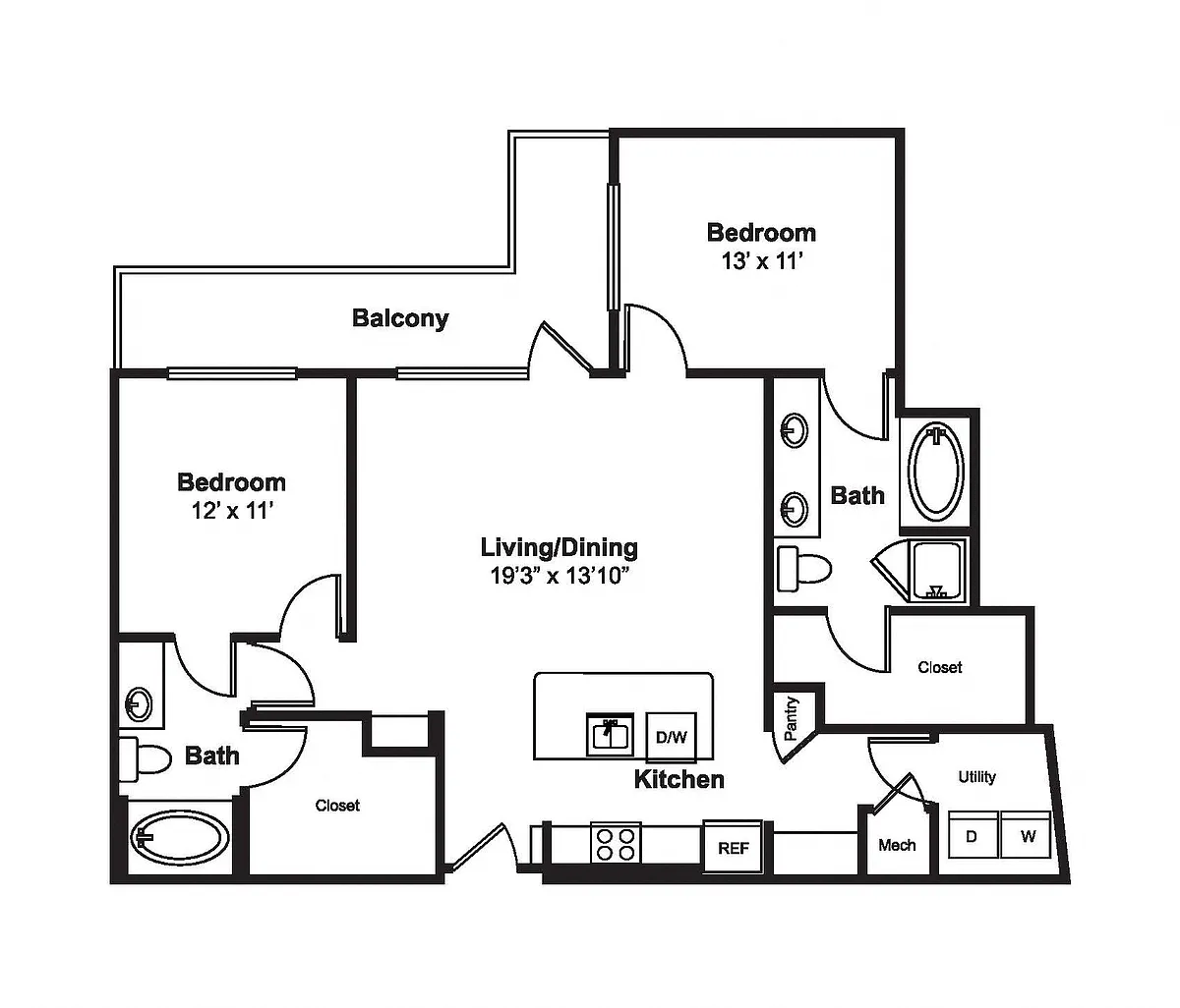 Floor plan B9